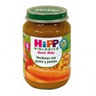 Potito natural de verdura, pasta y jamón Hipp.