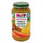 Potito natural de zanahoria, patata y carne Hipp.