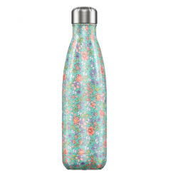 Botella Acero Peonías